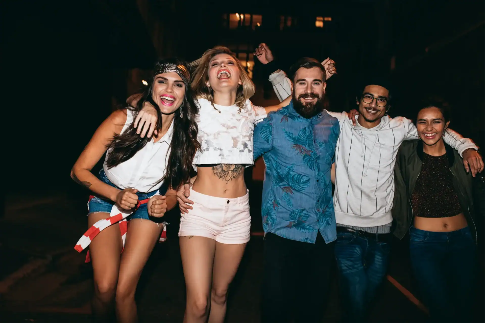 People having a great time at a Clic event